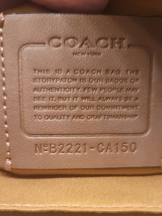 Coach Colorblock Andi Leather Backpack With Blue Wristlet EUC ?❤️?? Absolutely ? main image 4